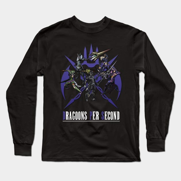 DPS - Dragoons Per Second Long Sleeve T-Shirt by ATownThugs